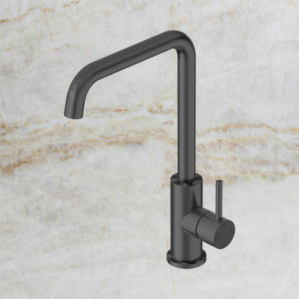 Nero Dolce II Sink Mixer Square Spout Gunmetal