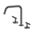 Nero Mecca Lever Bath/Kitchen Set Edge Spout II Gunmetal