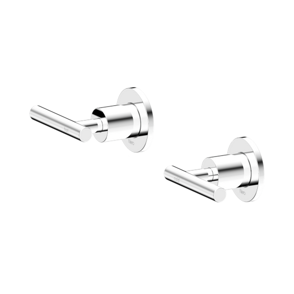 Nero Mecca Lever Wall Top Assemblies Shallow Fit Chrome