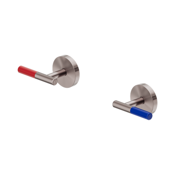 Nero Mecca Care Lever Wall Top Assemblies Brushed Bronze
