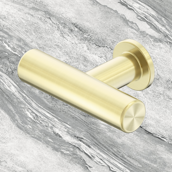 Nero Mecca T-Pull Handle Brushed Gold