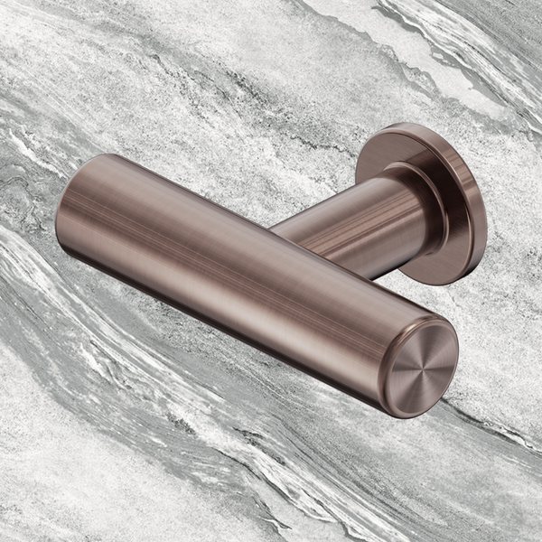 Nero Mecca T-Pull Handle Brushed Bronze