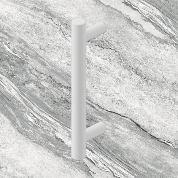 Nero Mecca Pull Handle 130mm Matte White