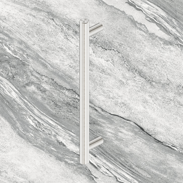 Nero Mecca Pull Handle 200mm Brushed Nickel