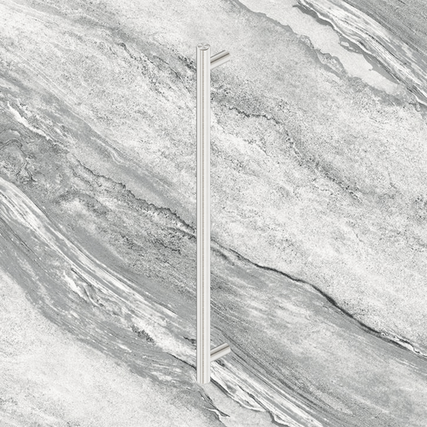 Nero Mecca Pull Handle 330mm Brushed Nickel