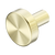 Nero Mecca Cabinet Knob 26mm Brushed Gold