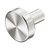 Nero Mecca Cabinet Knob 26mm Brushed Nickel