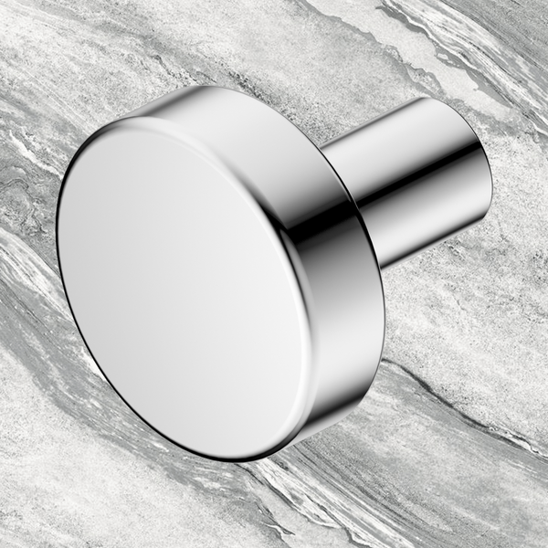 Nero Mecca Cabinet Knob 26mm Chrome