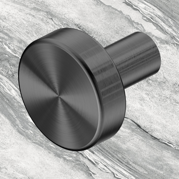 Nero Mecca Cabinet Knob 26mm Gunmetal