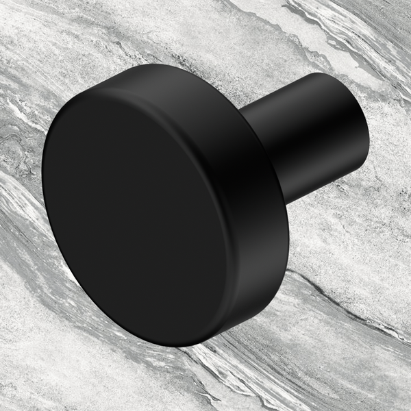 Nero Mecca Cabinet Knob 26mm Matte Black