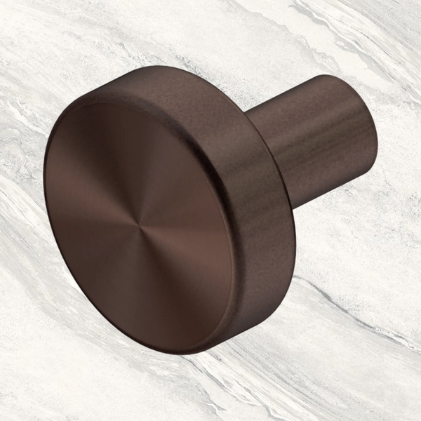 Nero Mecca Cabinet Knob 26mm Rome Bronze