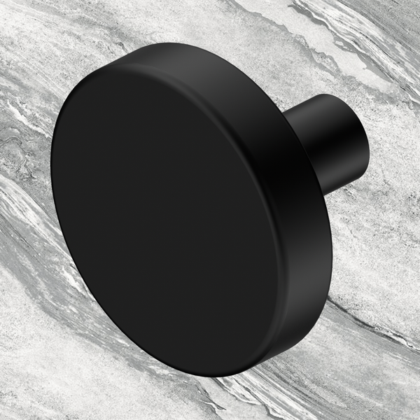 Nero Mecca Cabinet Knob 36mm Matte Black
