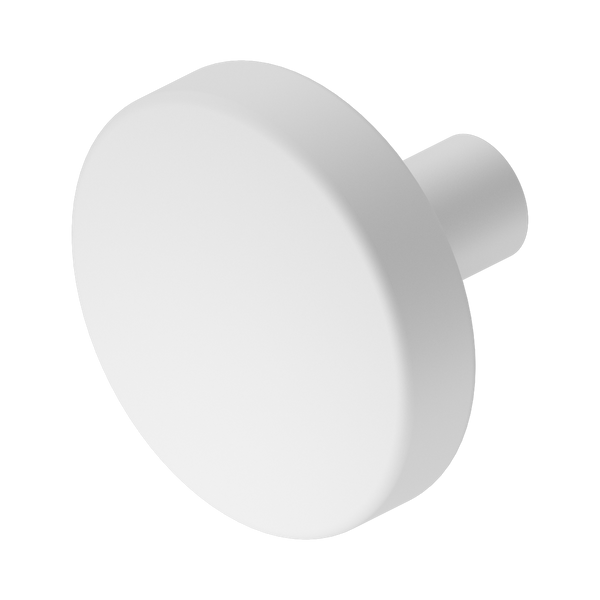 Nero Mecca Cabinet Knob 36mm Matte White