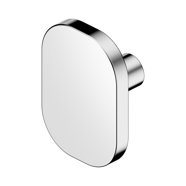 Nero Bianca Cabinet Knob Chrome
