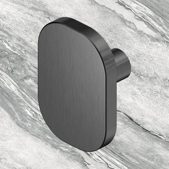 Nero Bianca Cabinet Knob Gunmetal