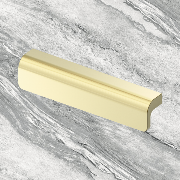 Nero Bianca Pull Handle 130mm Brushed Gold