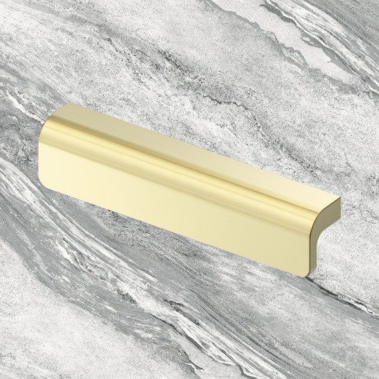 Nero Bianca Pull Handle 130mm Brushed Gold