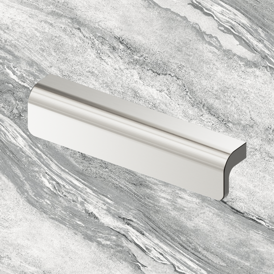 Nero Bianca Pull Handle 130mm Brushed Nickel
