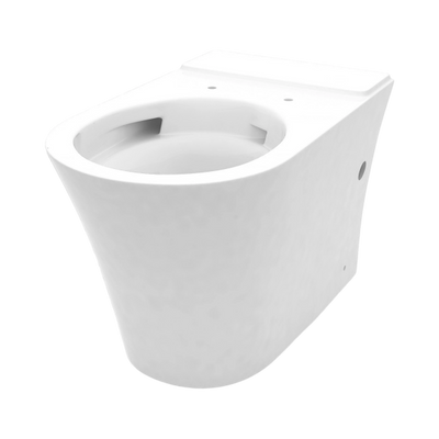 American Standard Heron Pan Bottom Inlet White