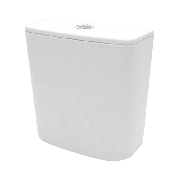 American Standard Cygnet Square Cistern Back Inlet White