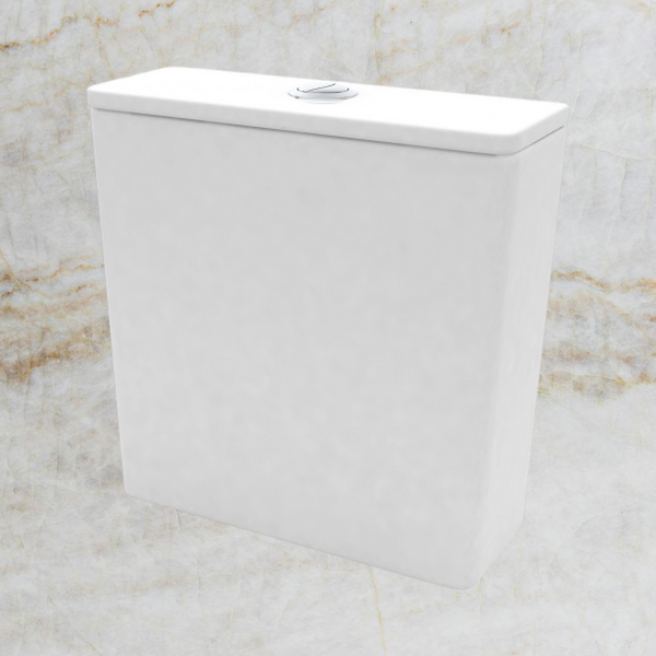 American Standard Heron Cistern Bottom Inlet White