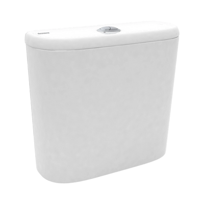 American Standard Loven Cistern Back Inlet White