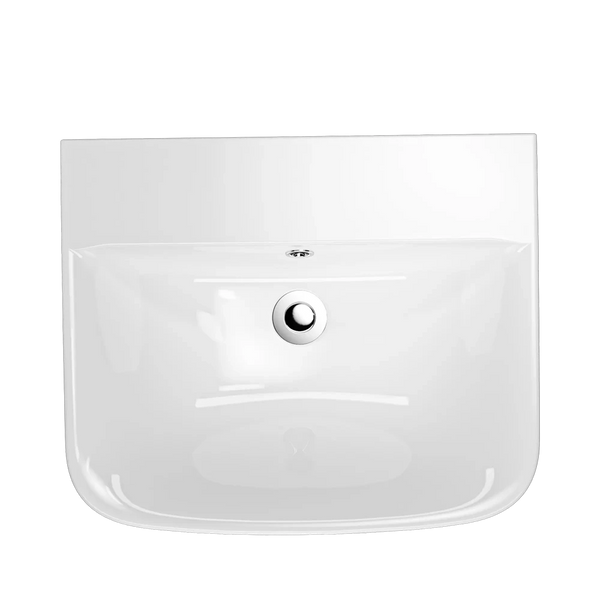 American Standard Cygnet 550 Wall Basin No Taphole with Overflow Inc Fixing Kit White