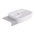 American Standard Signature 550 Semi Recessed Basin 1 Tap Hole with Overflow White