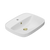 American Standard Signature 550 Semi Inset Basin 1 Taphole with Overflow Ring and Pop-Up Waste Brushed Gold
