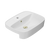 American Standard Signature 550 Semi Recessed Basin 1 Taphole with Overflow Ring and Pop-Up Waste Aged Brass