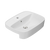 American Standard Signature 550 Semi Recessed Basin 1 Taphole with Overflow Ring and Pop-Up Waste Brushed Nickel