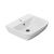 American Standard Cygnet 550 Wall Basin 1 Taphole with Overflow Ring and Pop-Up Waste Gunmetal