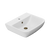 American Standard Cygnet 550 Wall Basin 1 Taphole with Overflow Ring and Pop-Up Waste Tumbled Antique Brass