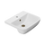 American Standard Cygnet 500 Semi Recessed Basin 1 Taphole with Overflow Ring and Pop-Up Waste Tumbled Antique Brass