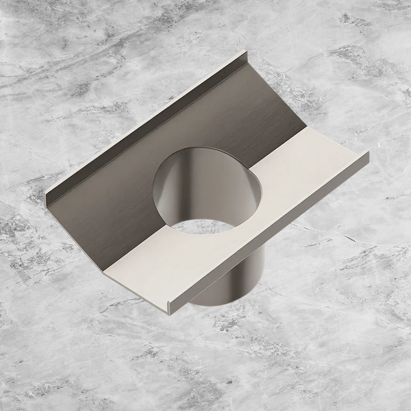 Nero Floor Grate V Channel 50mm Outlet Only