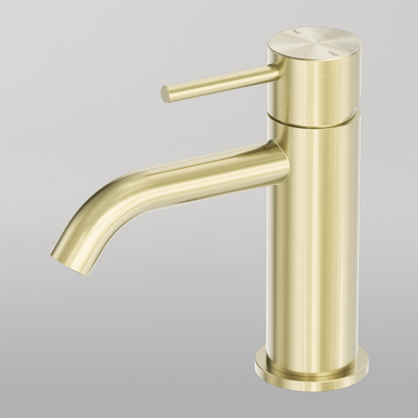 Nero Zen Basin Mixer Brushed Gold