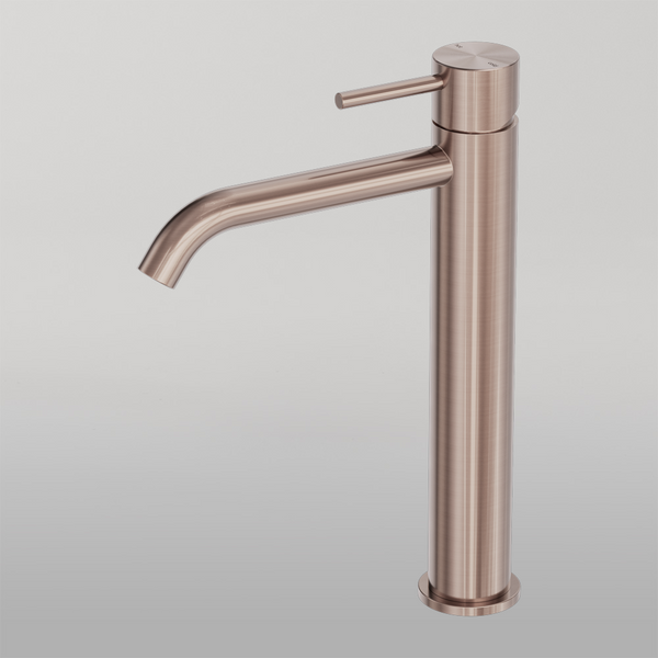 Nero Zen Tall Basin Mixer Brushed Bronze