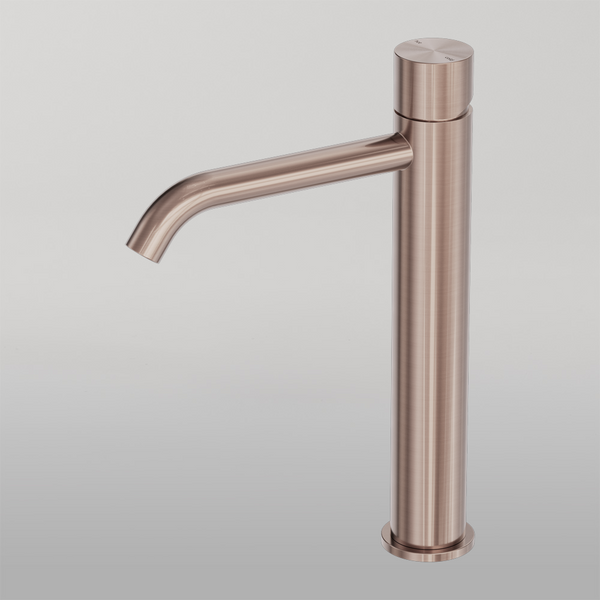 Nero Zen Tall Basin Mixer Handless Brushed Bronze