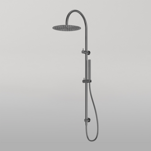 Nero Zen Twin Shower Graphite