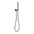 Nero Zen Shower On Bracket With Outdoor Shower Hose Graphite