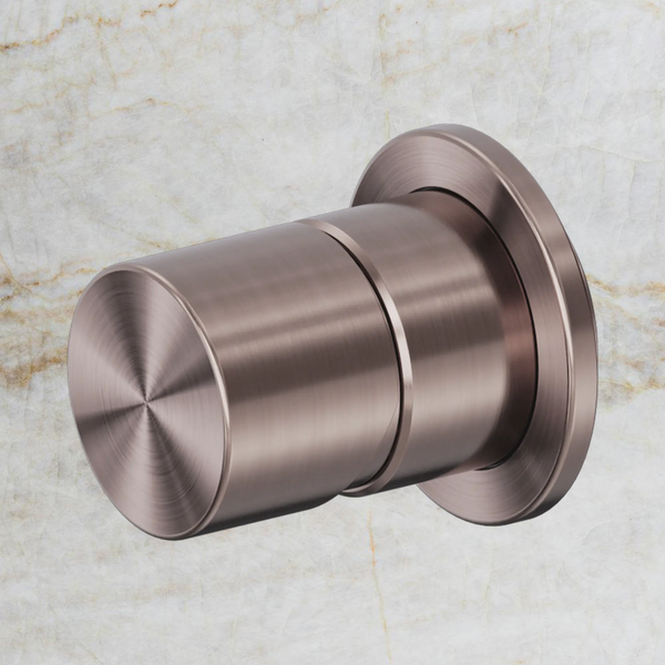 Nero Zen SS316L Pinless Shower Mixer (Complete Kit) Brushed Bronze