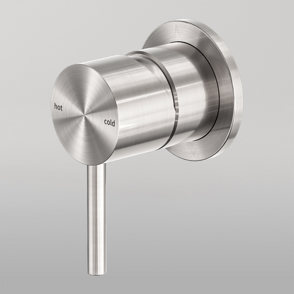 Nero Zen Shower Mixer Brushed Nickel