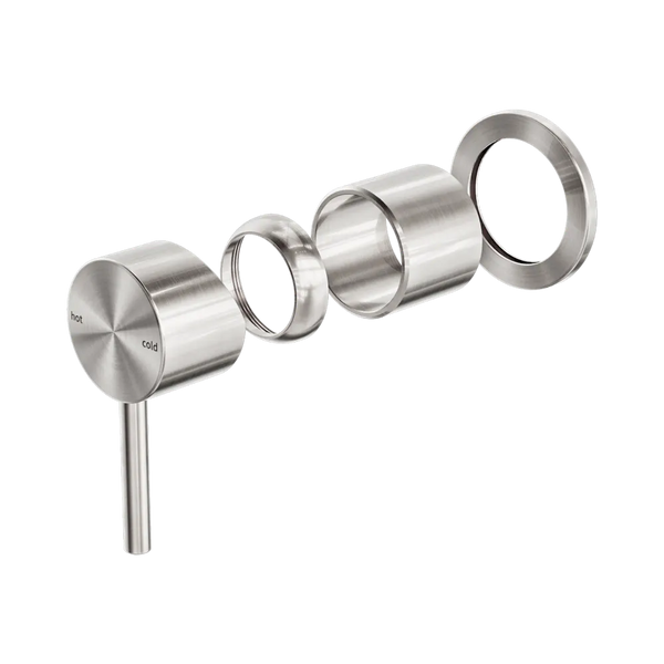Nero Zen SS316L Shower Mixer (Trim Kit Only) Brushed Nickel