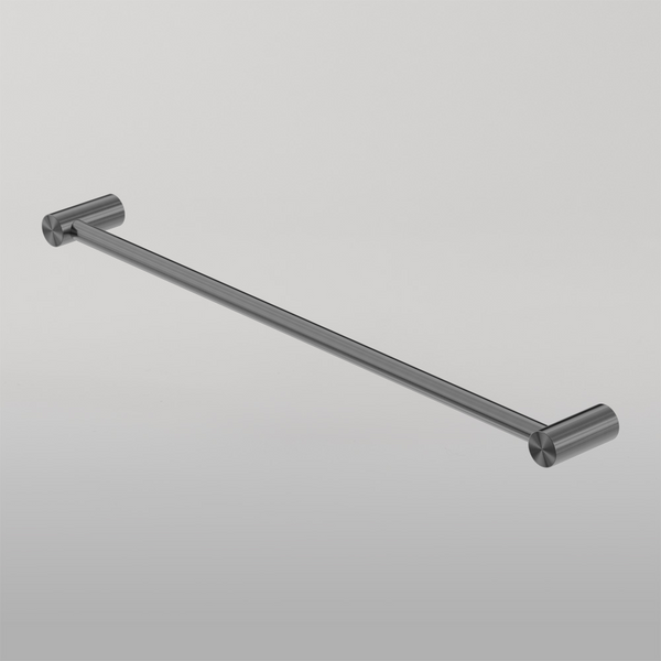 Nero Zen Single Towel Rail 800mm Graphite