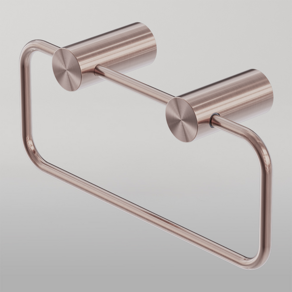 Nero Zen Hand Towel Ring Brushed Bronze