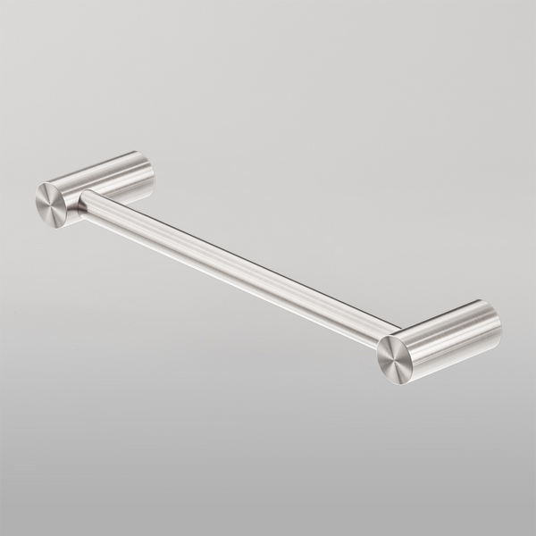 Nero Zen Hand Towel Rail Brushed Nickel