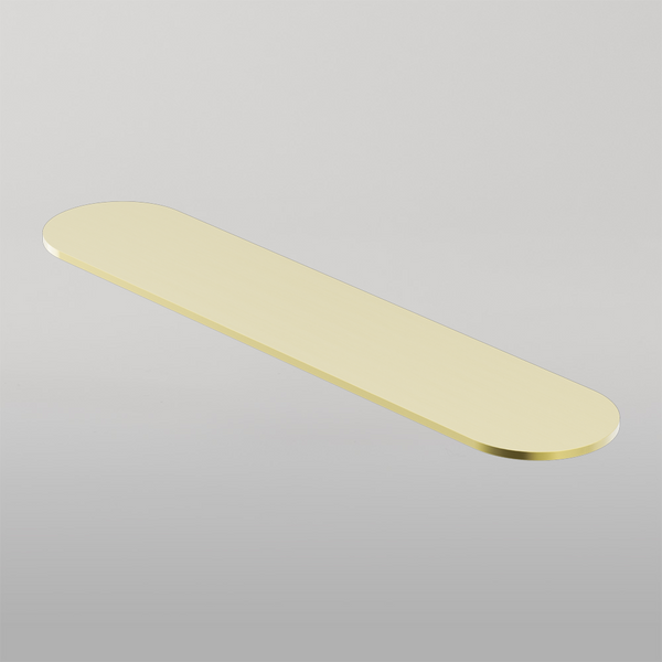 Nero Zen Metal Shower Shelf Brushed Gold