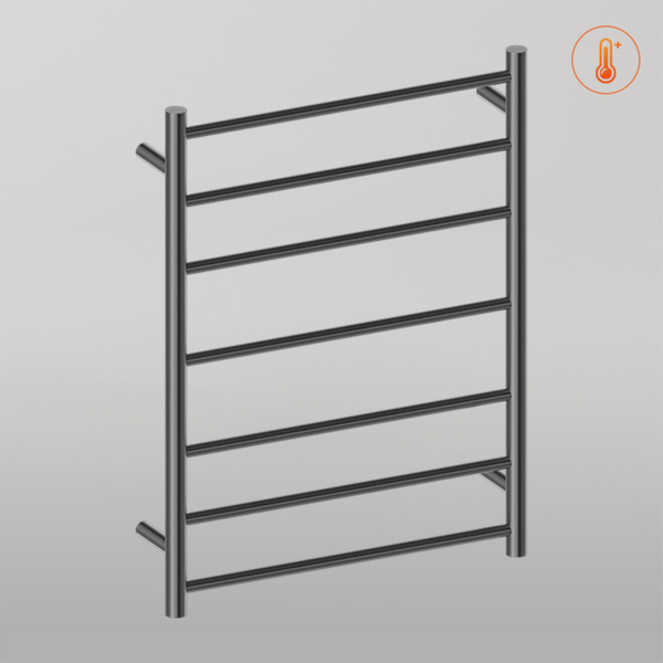 Nero Heated Towel Ladder Graphite