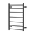Nero Mecca 12V 7 Bar Heated Towel Ladder Graphite