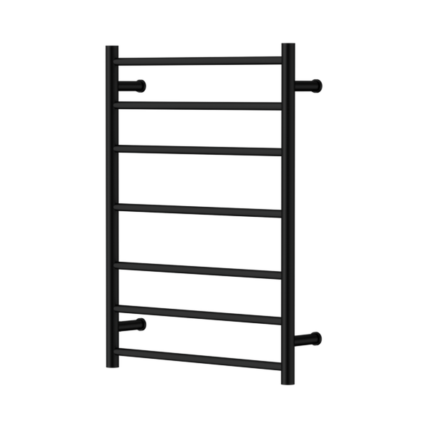 Nero Mecca 12V 7 Bar Heated Towel Ladder Matte Black